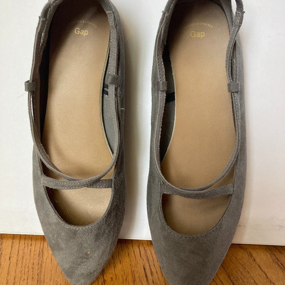 GAP faux suede flats - Picture 3 of 11